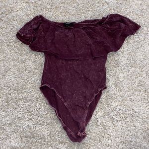 Off the Shoulder Bodysuit